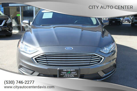 2018 Ford Fusion Hybrid for sale at City Auto Center in Davis CA