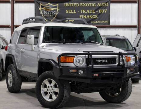 2007 Toyota FJ Cruiser for sale at United Exotic Auto in Houston TX