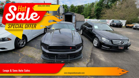 2014 Ford Mustang for sale at Longo & Sons Auto Sales in Berlin NJ