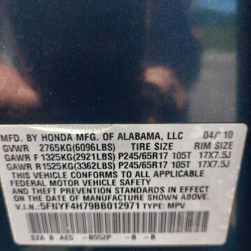 2011 Honda Pilot EX-L w/Navi