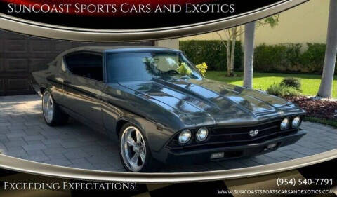 1969 Chevrolet Chevelle SS 454 RESTO MOD for sale at Suncoast Sports Cars and Exotics in West Palm Beach FL