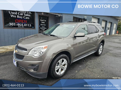 2012 Chevrolet Equinox for sale at Bowie Motor Co in Bowie MD