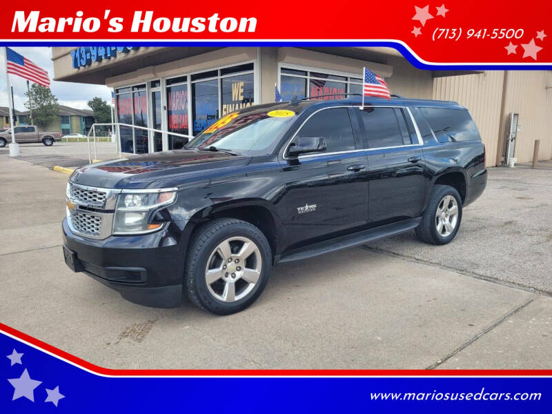 2015 Chevrolet Suburban for sale at Mario's Houston in Houston TX