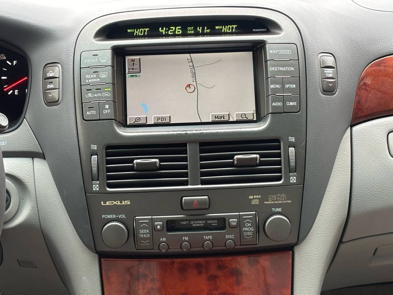 Silver 2003 Lexus LS 430 Base 4dr Sedan 48
