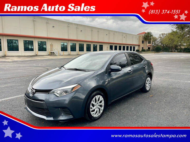 2016 Toyota Corolla for sale at Ramos Auto Sales in Tampa FL