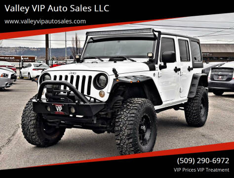 2014 Jeep Wrangler Unlimited for sale at Valley VIP Auto Sales LLC in Spokane Valley WA