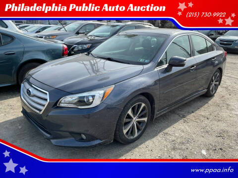 2015 Subaru Legacy for sale at Philadelphia Public Auto Auction in Philadelphia PA