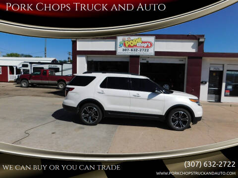 2015 Ford Explorer for sale at Pork Chops Truck and Auto in Cheyenne WY