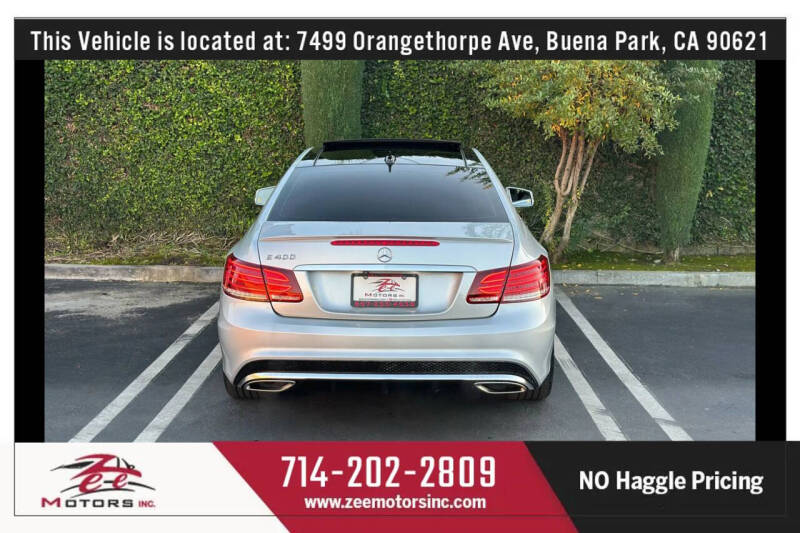 2016 Mercedes-Benz E-Class E 400