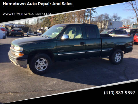 2002 Chevrolet Silverado 1500 for sale at Hometown Auto Repair and Sales in Finksburg MD