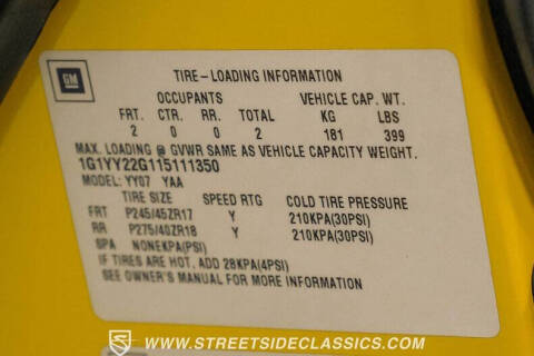 2001 Chevrolet Corvette