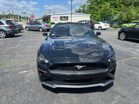 2019 Ford Mustang for sale at M & J Auto Sales in Attleboro MA