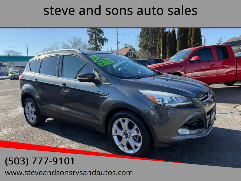 2015 Ford Escape for sale at steve and sons auto sales in Happy Valley OR