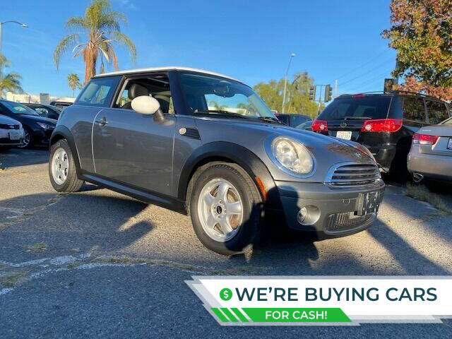 Gray 2010 MINI Cooper Base Base 2dr Hatchback 1
