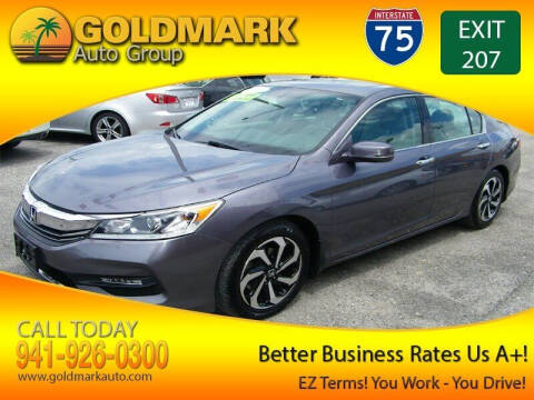 2016 Honda Accord for sale at Goldmark Auto Group in Sarasota FL