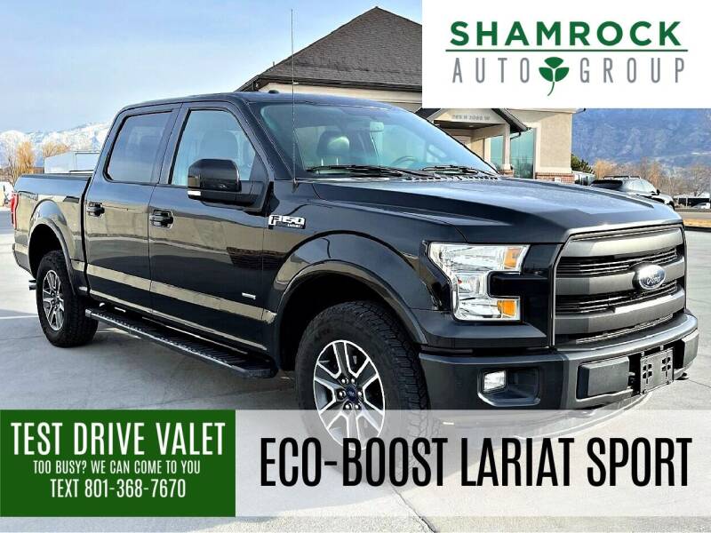 2015 Ford F-150 for sale at Shamrock Group LLC #1 in Pleasant Grove UT
