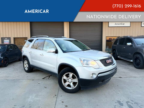 2009 GMC Acadia for sale at Americar in Duluth GA