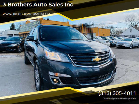 2015 Chevrolet Traverse for sale at 3 Brothers Auto Sales Inc in Detroit MI