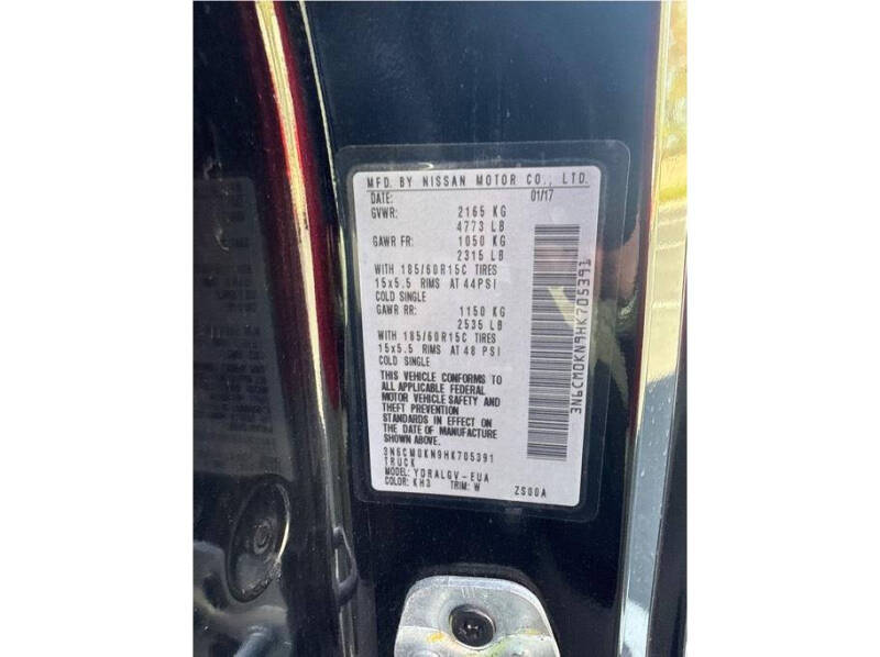 2017 Nissan NV200
