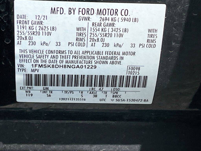 2022 Ford Explorer XLT