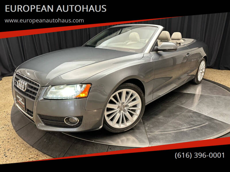 2012 Audi A5 for sale at EUROPEAN AUTOHAUS in Holland MI