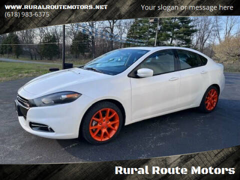 2013 Dodge Dart for sale at Rural Route Motors in Johnston City IL