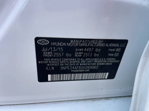 2016 Hyundai Sonata SE