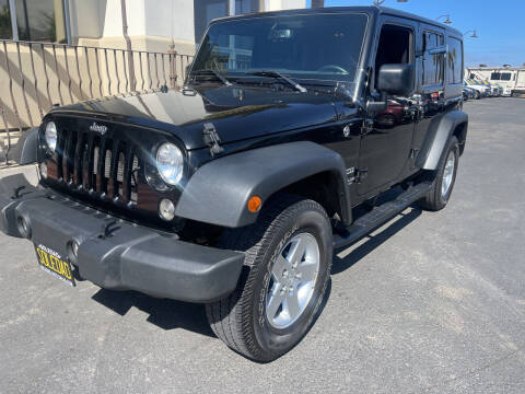 2017 Jeep Wrangler Unlimited for sale at Soledad Auto Sales in Soledad CA