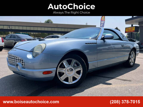2004 Ford Thunderbird for sale at AutoChoice in Boise ID