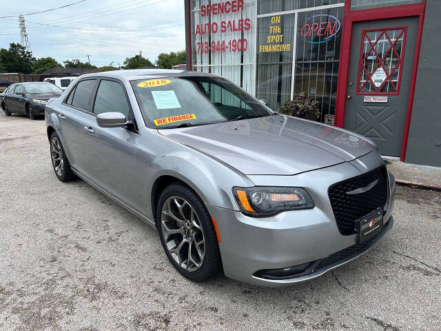 2018 Chrysler 300 for sale at SPENCER AUTO SALES in South Houston, TX