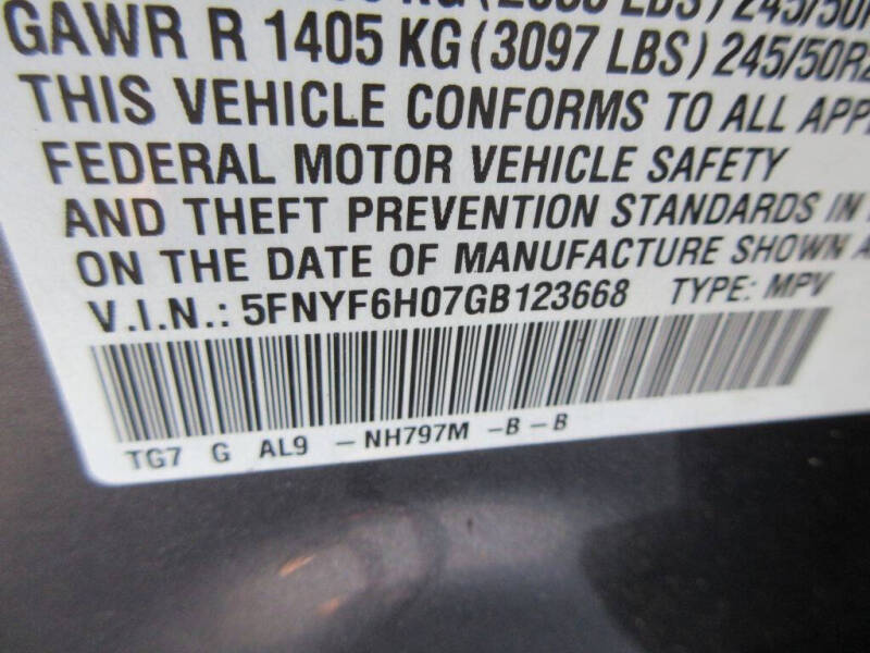 2016 Honda Pilot Elite