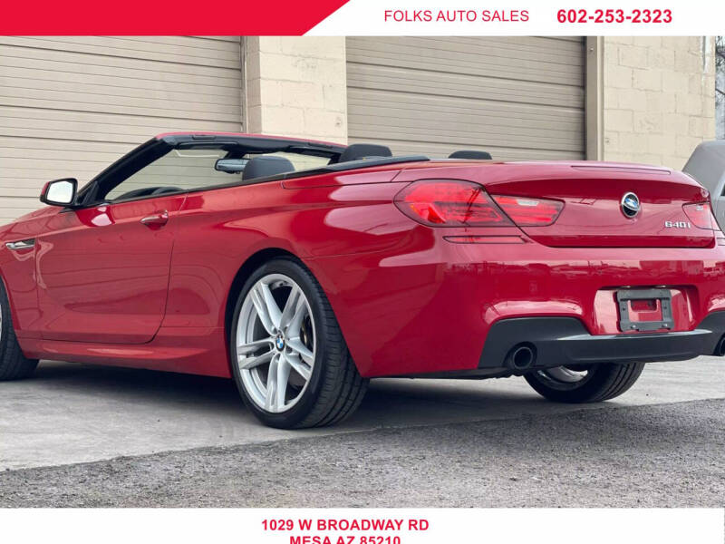 2013 BMW 6 Series 640i