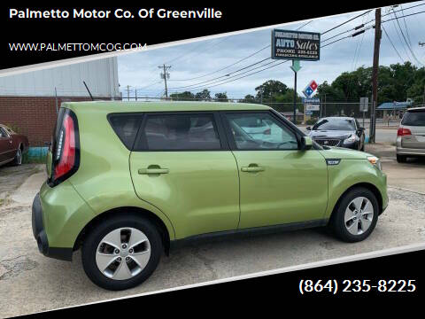 2015 Kia Soul for sale at Palmetto Motor Co. of Greenville in Greenville SC