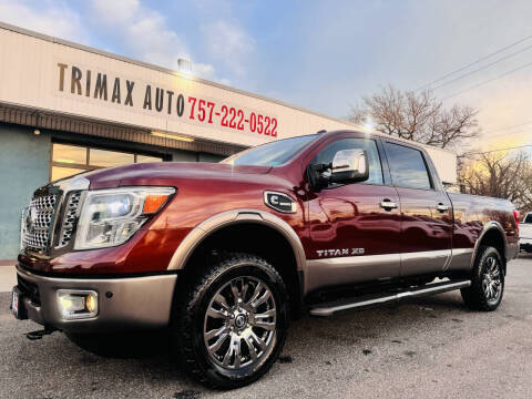 2016 Nissan Titan XD for sale at Trimax Auto Group in Norfolk VA