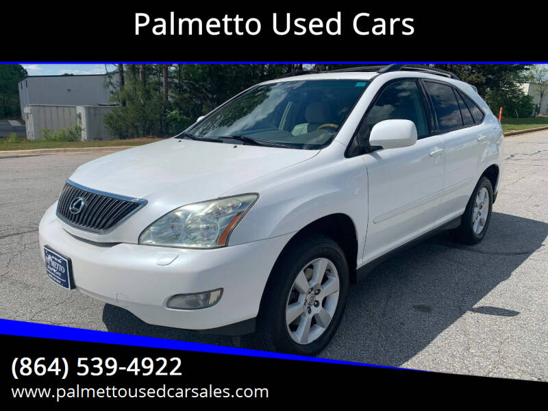 2006 Lexus RX 330 for sale at Palmetto Used Cars in Piedmont SC