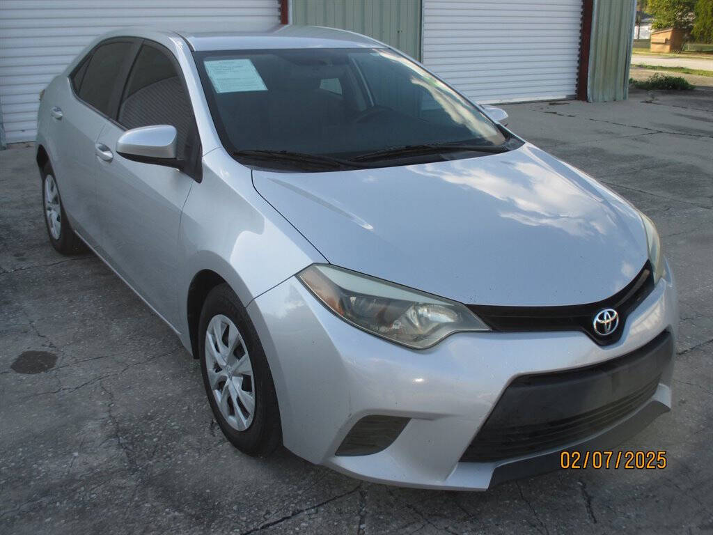 Aluminum 2015 Toyota Corolla L L 4dr Sedan 4A 2