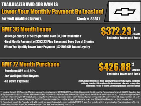 2026 Chevrolet TrailBlazer LS