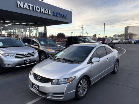 2011 Honda Civic for sale at National Autos Sales in Sacramento CA