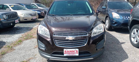 2015 Chevrolet Trax for sale at Sann's Auto Sales in Baltimore MD