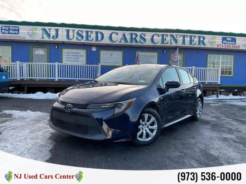 2021 Toyota Corolla for sale at New Jersey Used Cars Center in Irvington NJ