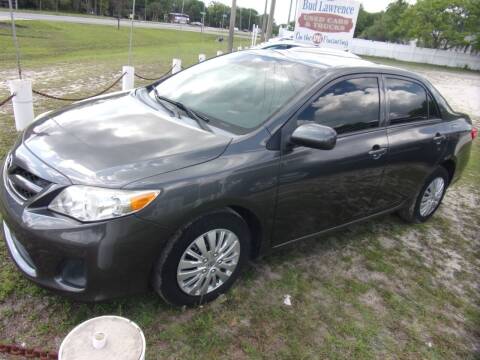 2012 Toyota Corolla for sale at BUD LAWRENCE INC in Deland FL