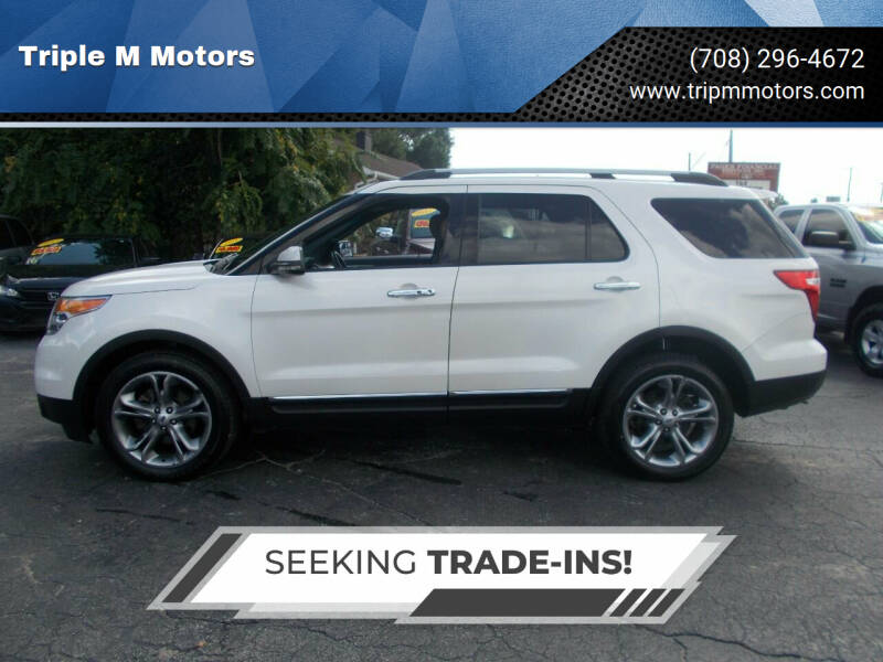 2013 Ford Explorer for sale at Triple M Motors in Saint John IN