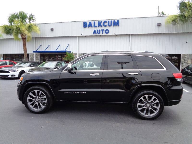 2018 Jeep Grand Cherokee for sale at BALKCUM AUTO INC in Wilmington NC