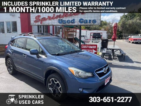 2013 Subaru XV Crosstrek for sale at Sprinkler Used Cars in Longmont CO