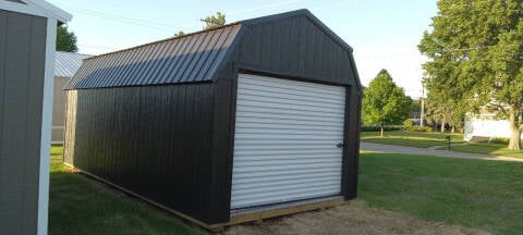 2024 PREMIER PORTABLE BUILDINGS 12 X 24 LOFTED GARAGE for sale at Rasmussen Auto Sales - Buildings in Central City NE