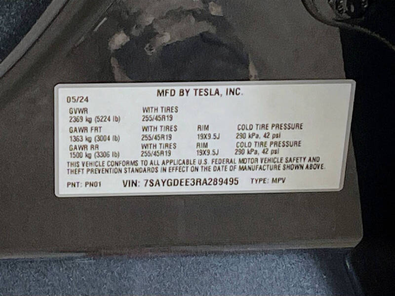 2024 Tesla Model Y Long Range
