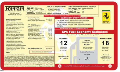 2007 Ferrari F430 Spider