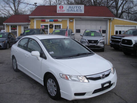 2010 Honda Civic for sale at One Stop Auto Sales in North Attleboro MA