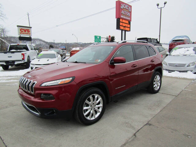 2016 Jeep Cherokee for sale at Joe s Preowned Autos in Moundsville, WV