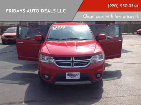 2013 Dodge Journey for sale at Fridays Auto Deals LLC in Oshkosh WI